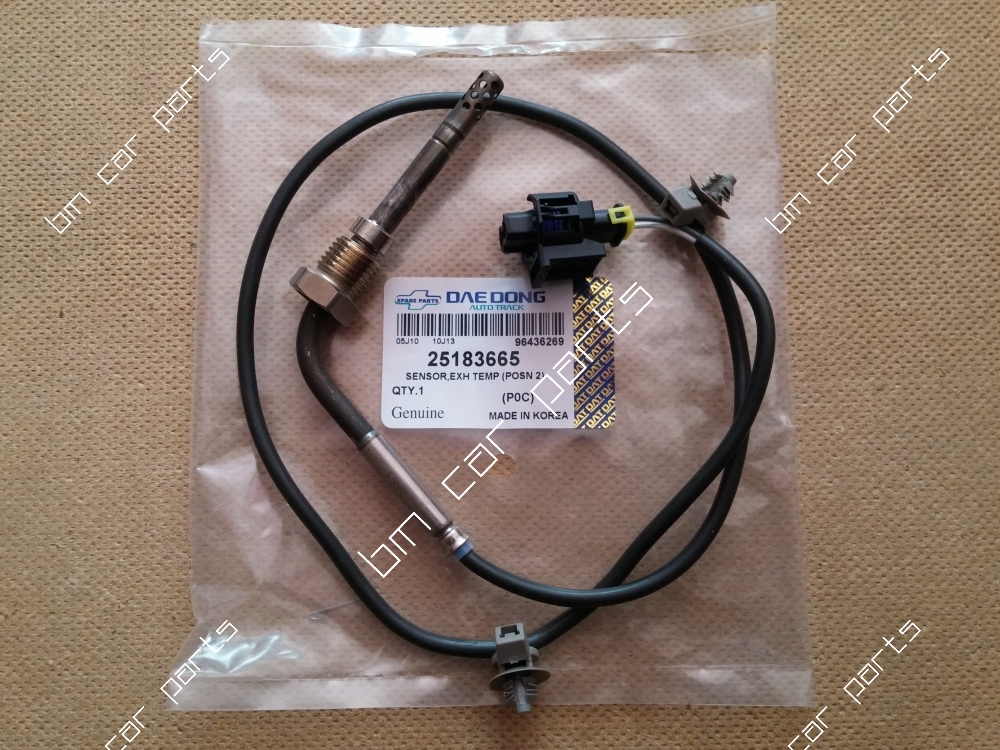 25183665 Czujnik temperatury spalin Opel Antara 4818661